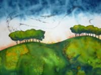 The Lyrics of the Landscape Sue Side and Maureen Gillespie Artwork