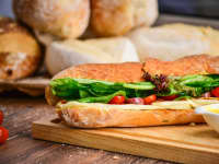 thumbnail Baguette with salad