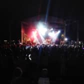 Lechlade Festival Evening Crowd Live Stage