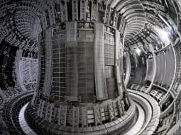 UK Atomic Energy Authority The tokamak inside grey