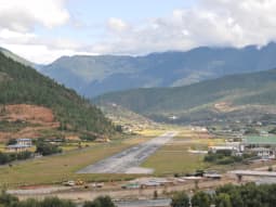Bhutan Kingdom of the Sky Landing at Paro Bhutan
