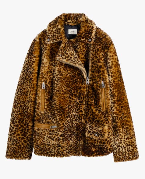 Hush leopard print coat top