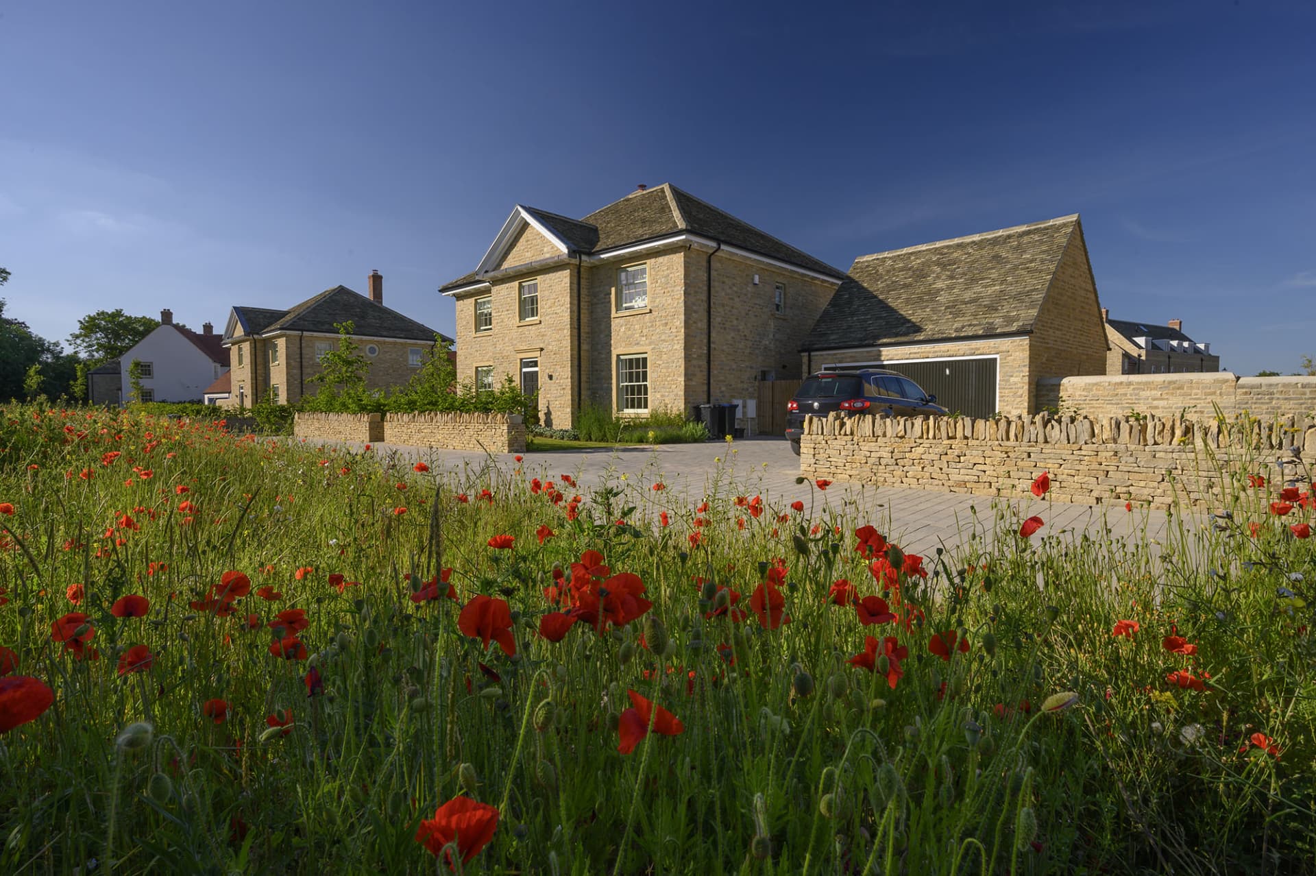 Blenheim Estate Homes Park View development where half of all the new properties are affordable homes