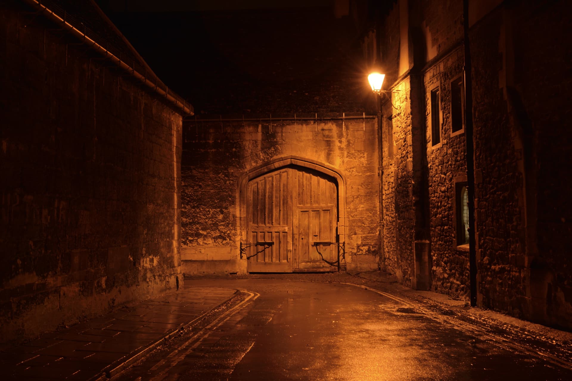 Oxford at night