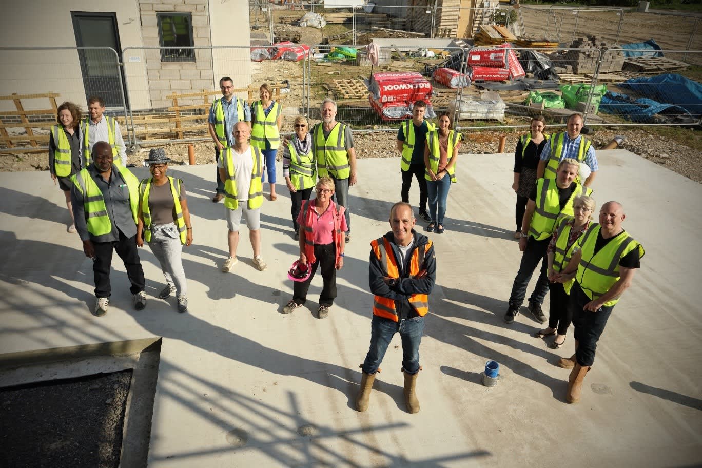 Grand Designs Graven Hill Self Builders Group Shot