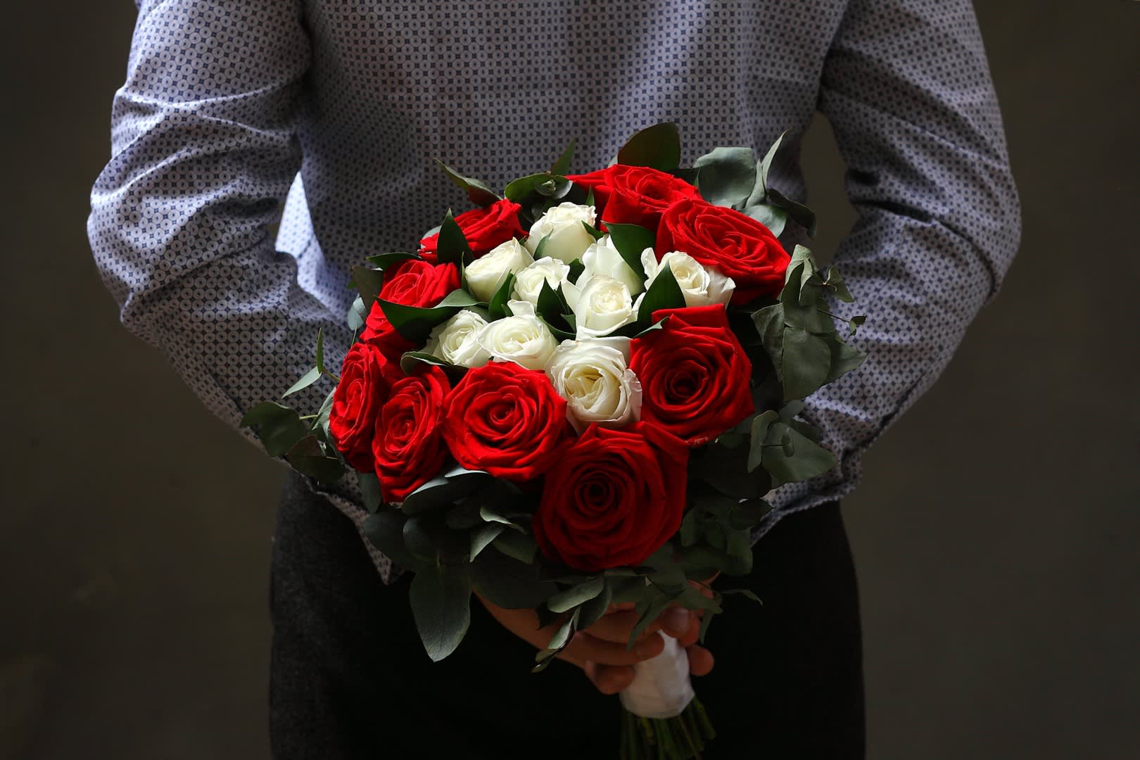 The Most Romantic Men in the UK Bunch of Roses