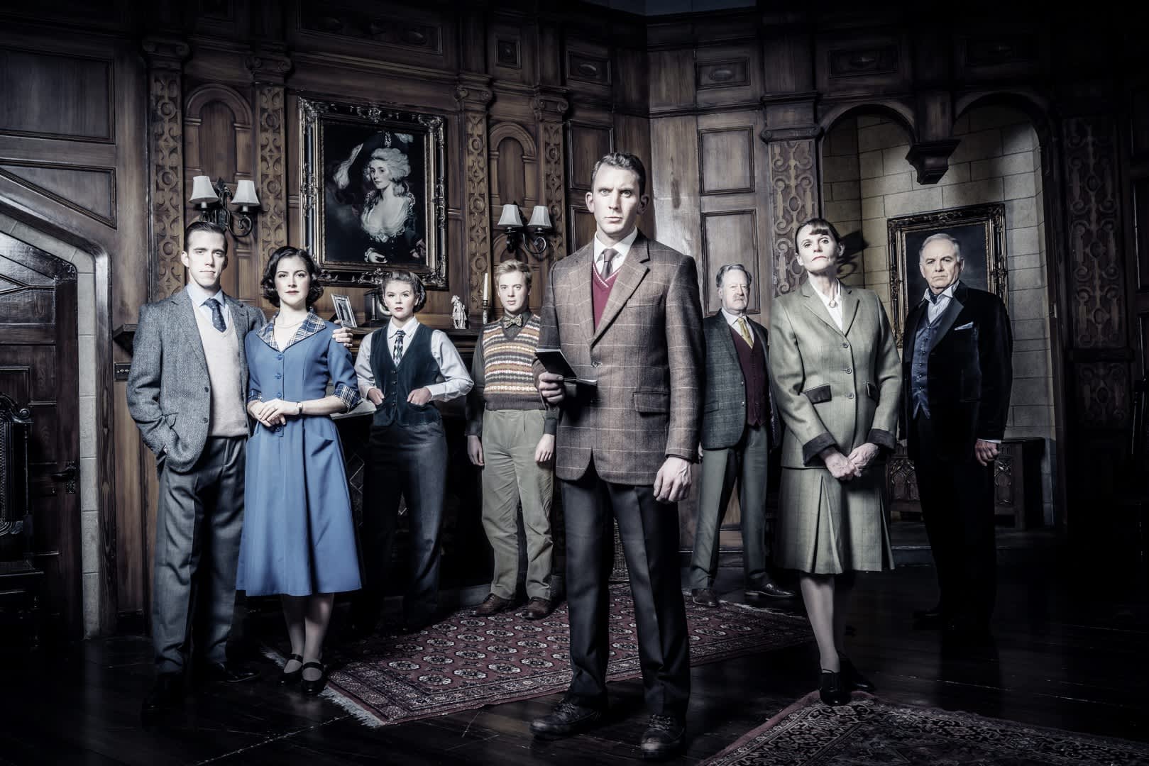 Cast of The Mousetrap 2019 UK Tour