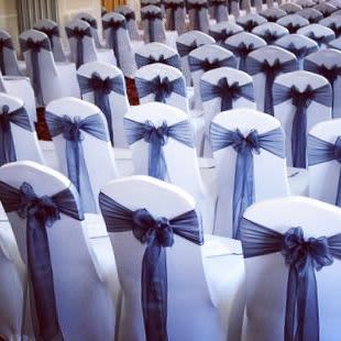 Bicester Hotel Wedding chair backs