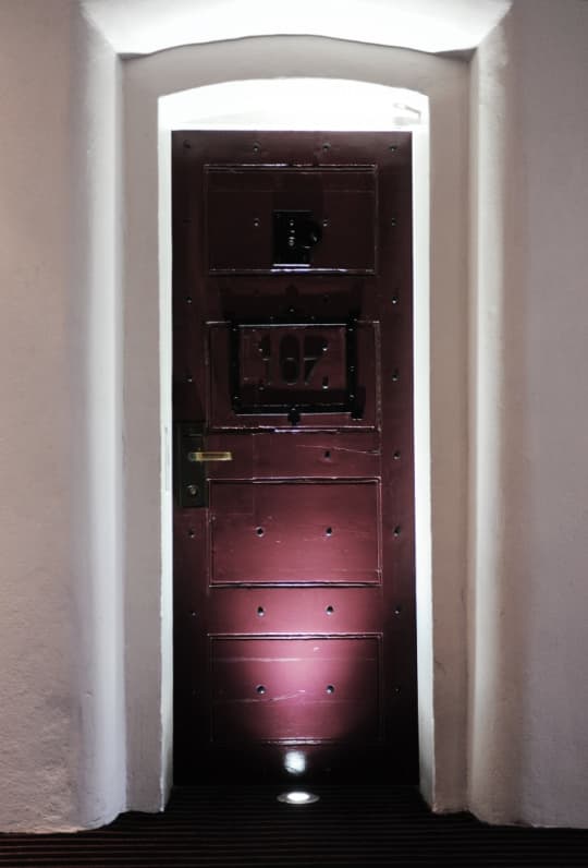 Malmaison cell door