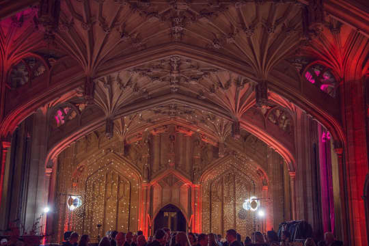 The Bodleian Libraries Wedding Reception Lighting