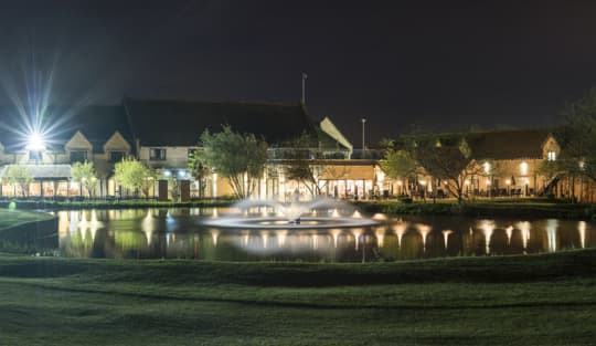 Bicester Hotel at night