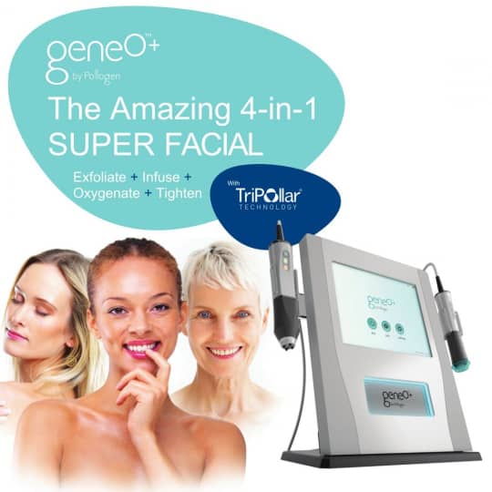 Quartz Aesthetics Geneo super  facial 4 in 1 treatment