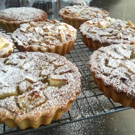 Jericho Kitchen Cooking Class tarts