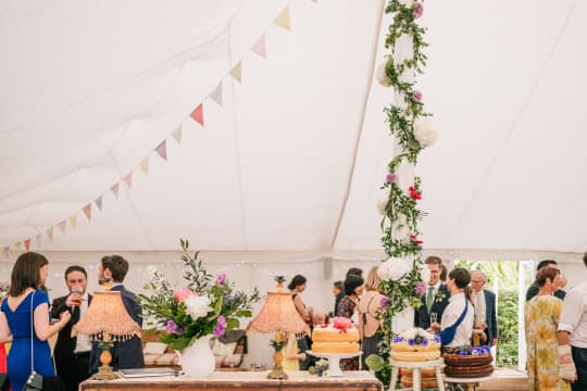 The Perch Free House Weddings Marquee Decor