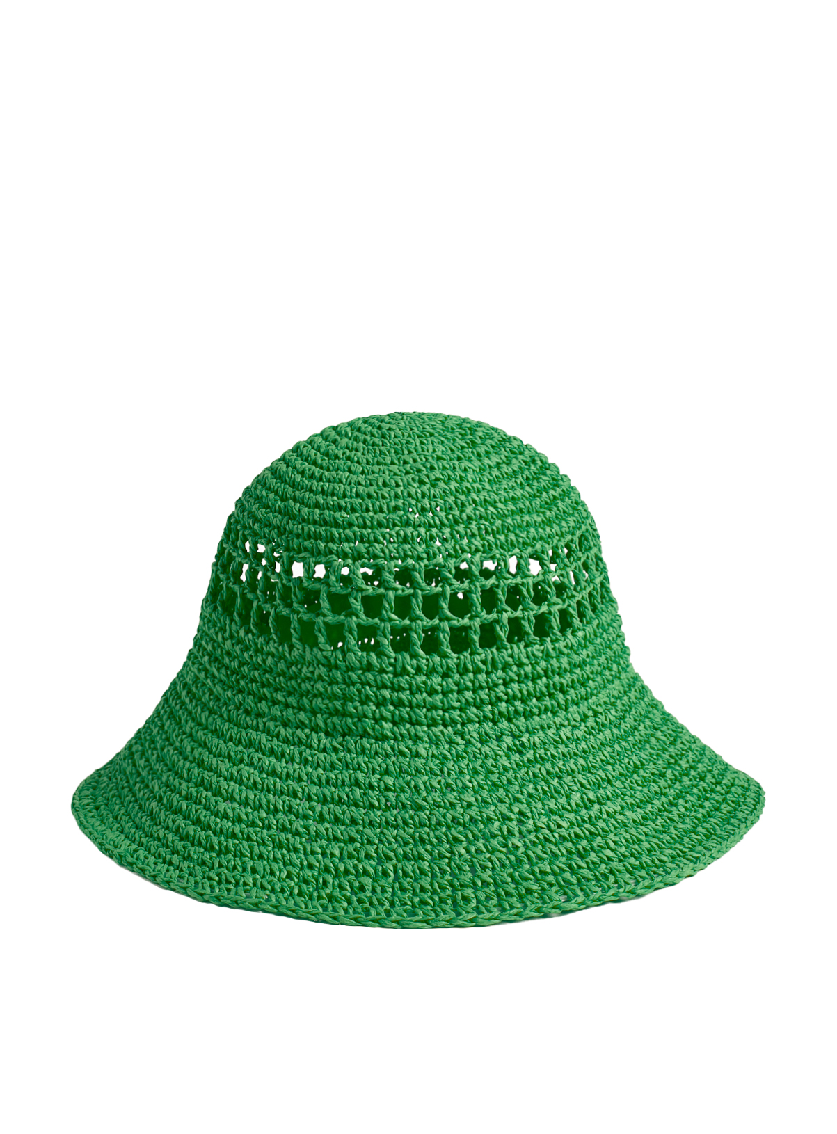 Tu green straw hat