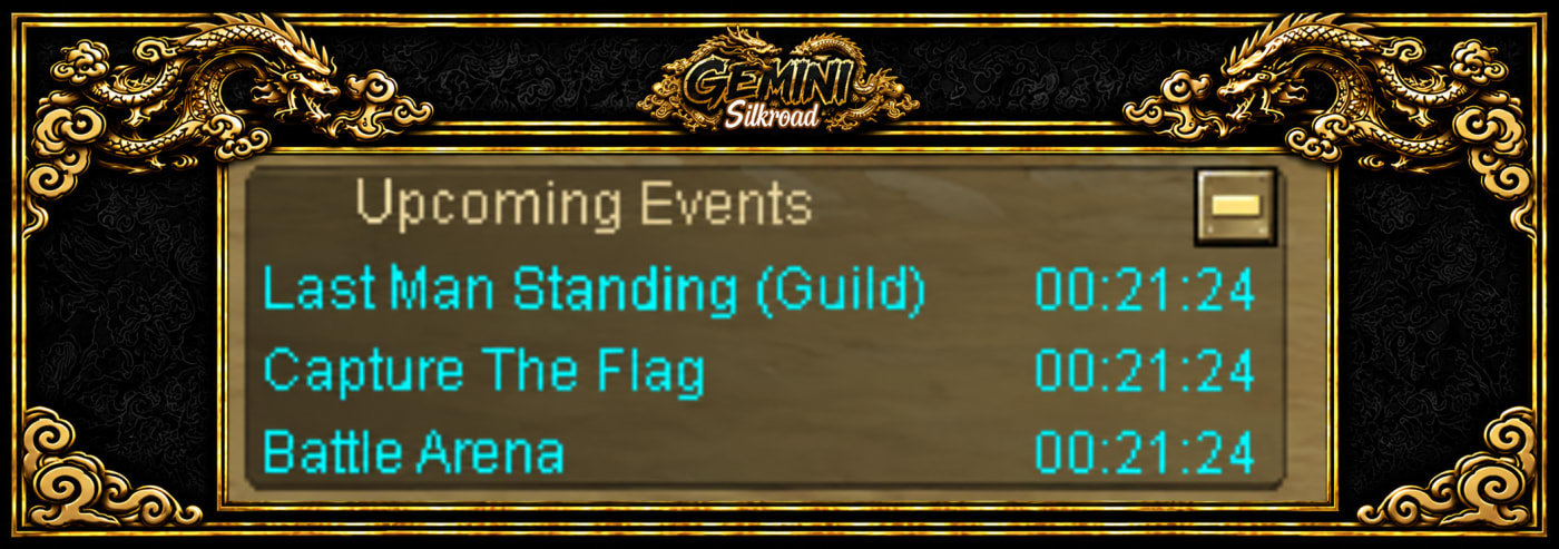 Gemini Upcoming Events Schedule