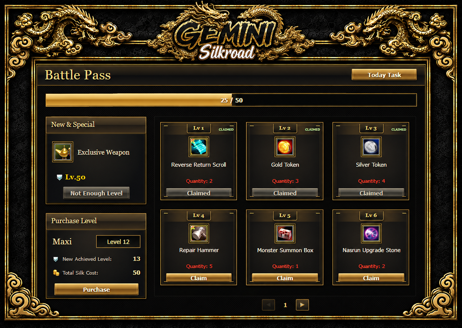 Gemini Battle Pass