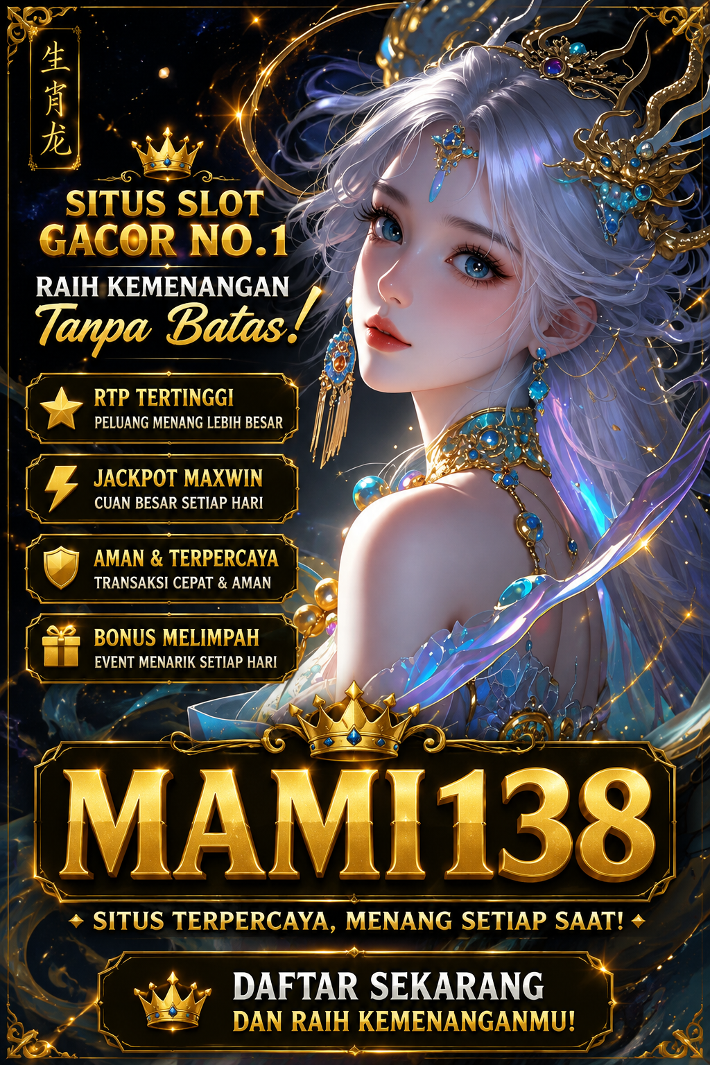 MAMI138 : DEPOSIT RECEEH UDAH DIPASTIIN BAKAL WEDEEE GEDEE