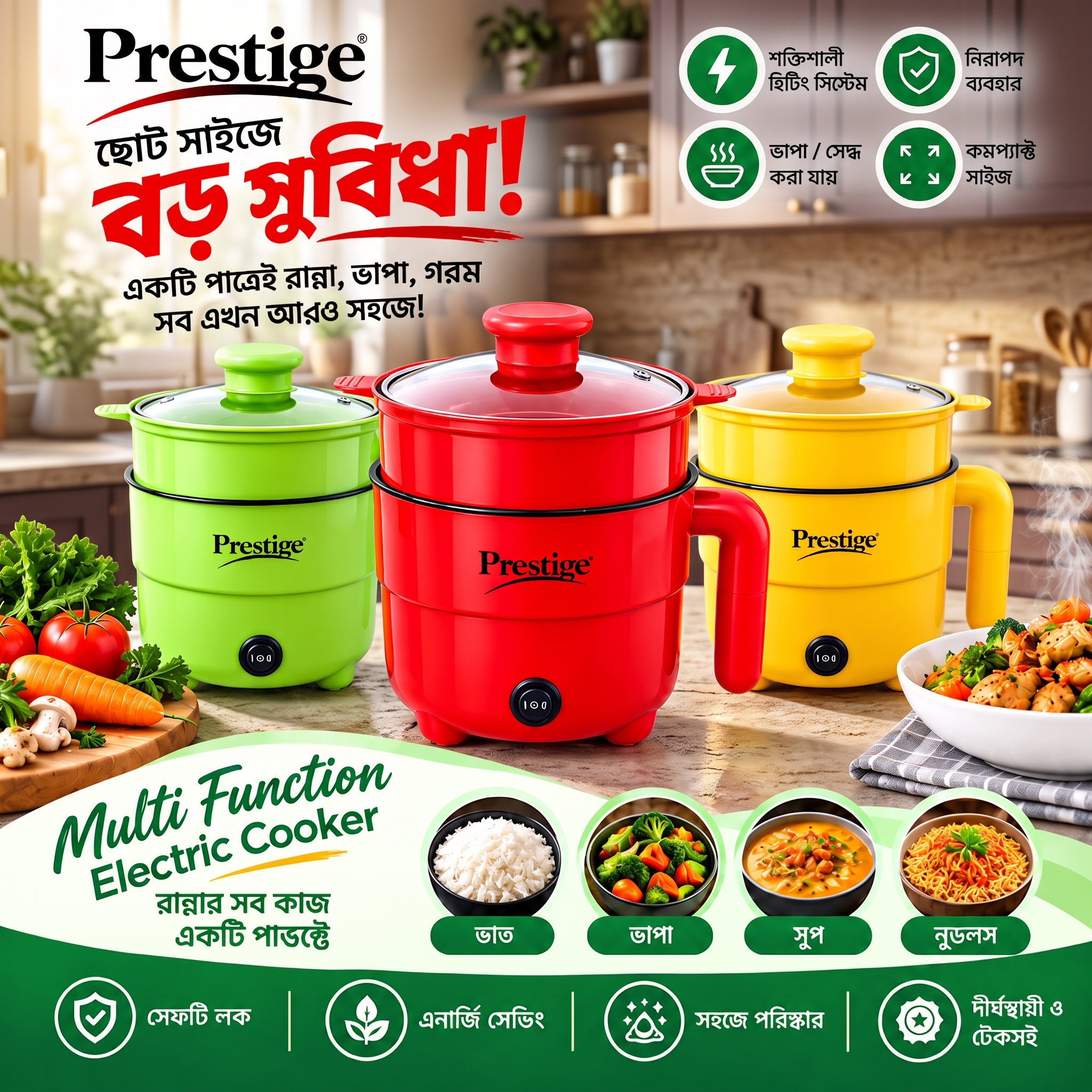 Prestige Electric Cooker