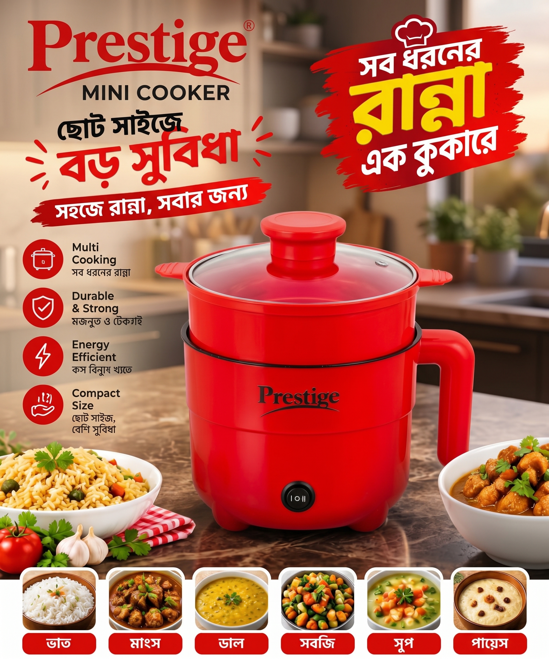 Prestige Electric Cooker - 3