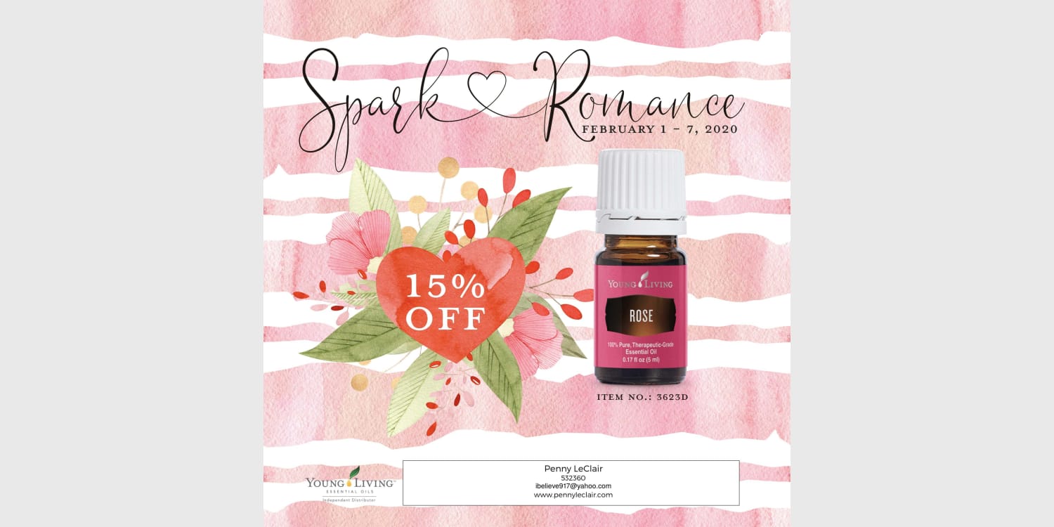 Young Living Rose Essential Oil - 5ml