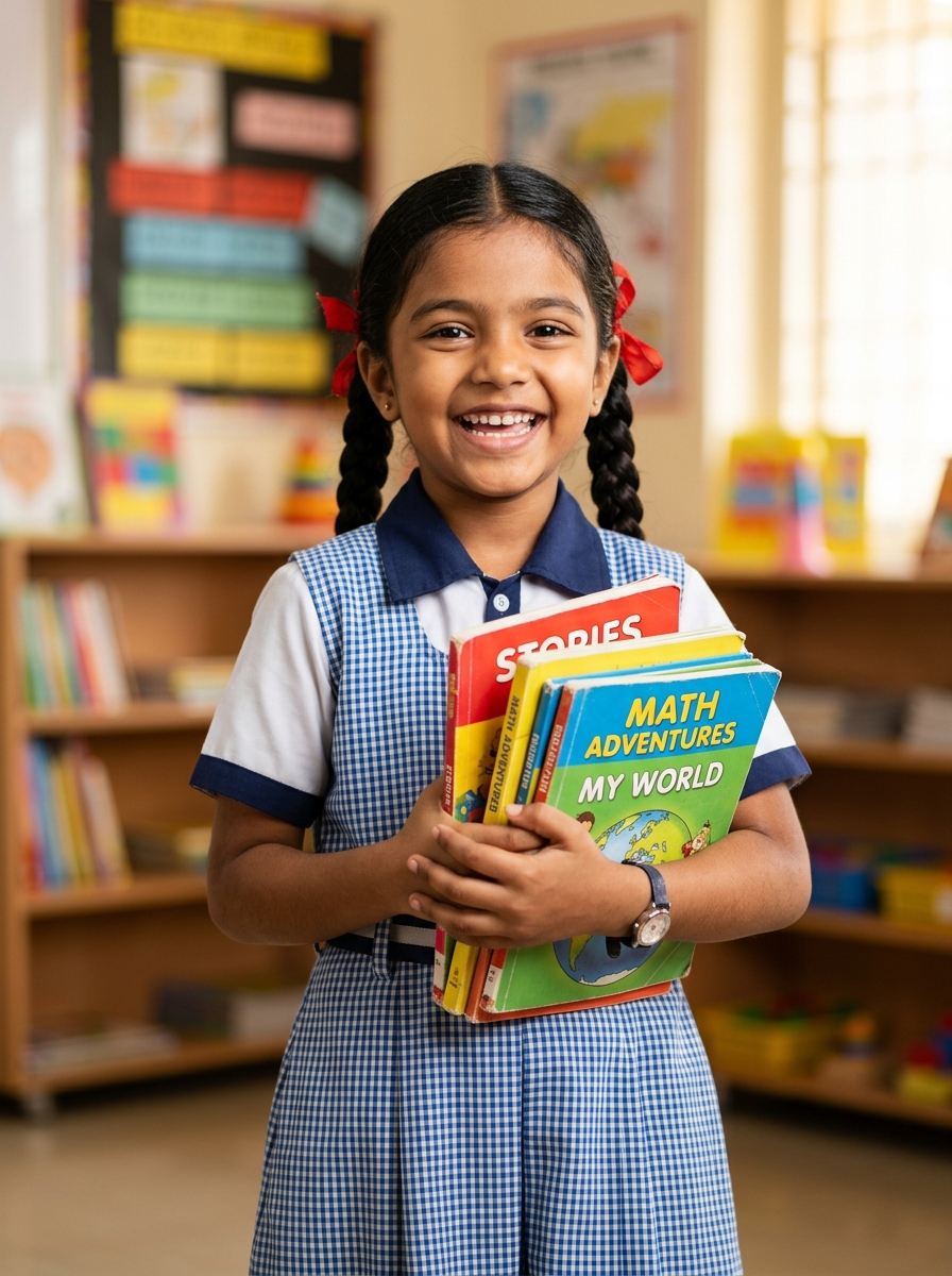 Merit School Girl Student