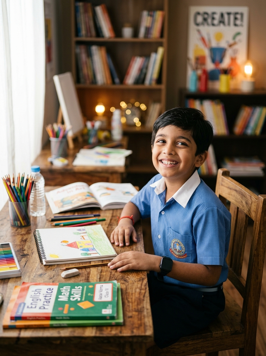 Merit Student in Classroom