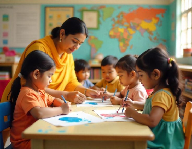 Merit Kindergarten Art Activity