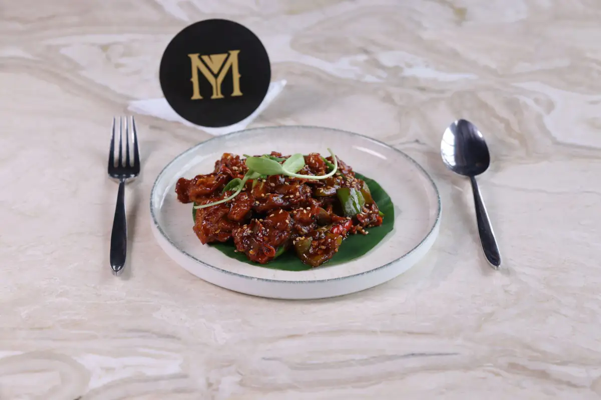 Chicken Bulgogi at The Mill Rooftop Lounge, Davangere