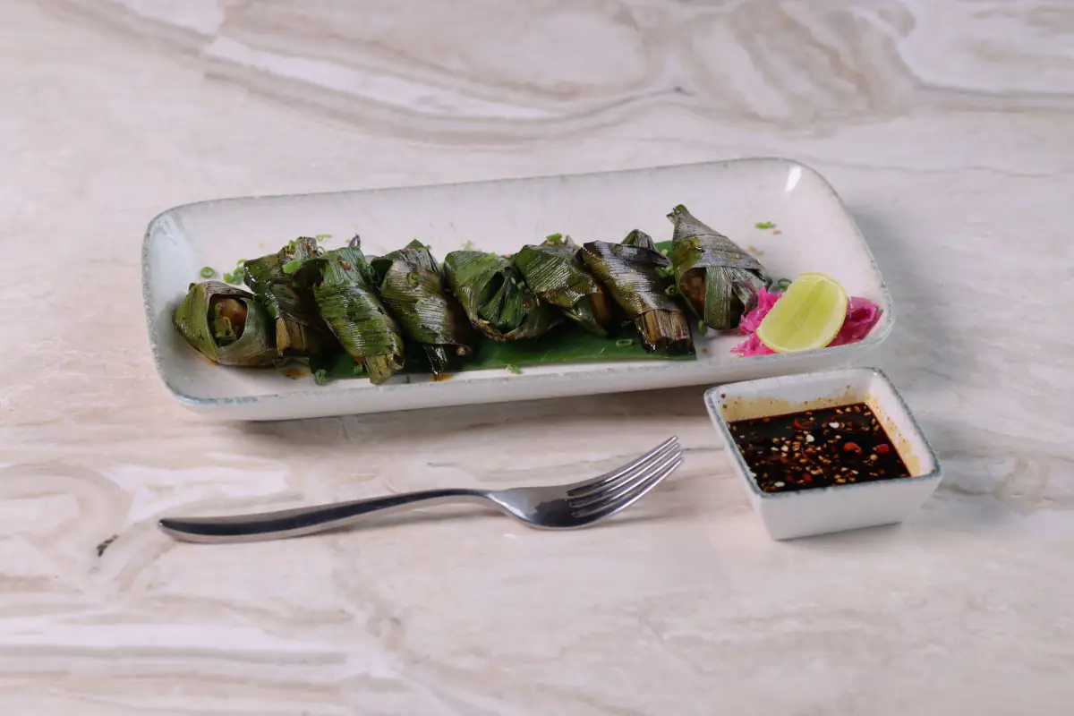 Pandan Prawns at The Mill Rooftop Lounge, Davangere