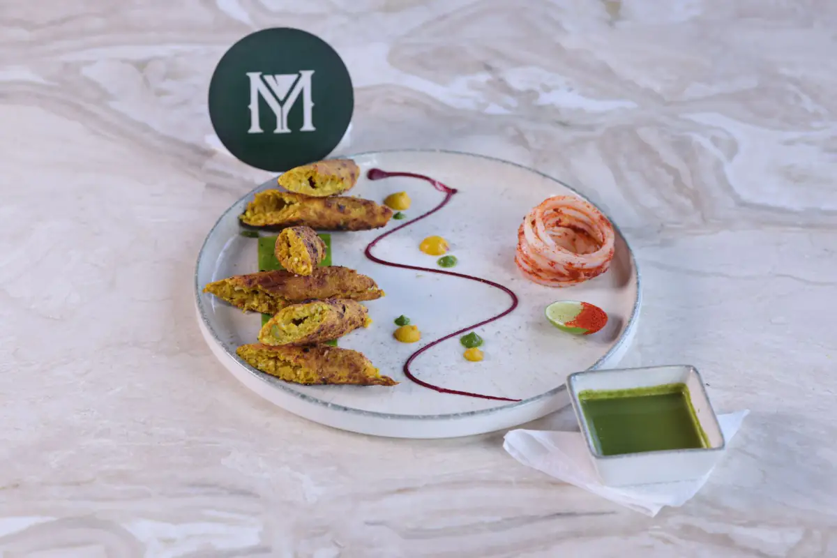 Makai Paneer Seekh at The Mill Rooftop Lounge, Davangere