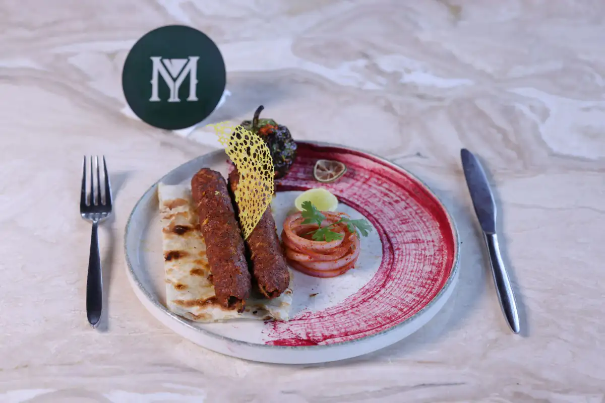 Nizam Mutton Seekh Kebab at The Mill Rooftop Lounge, Davangere