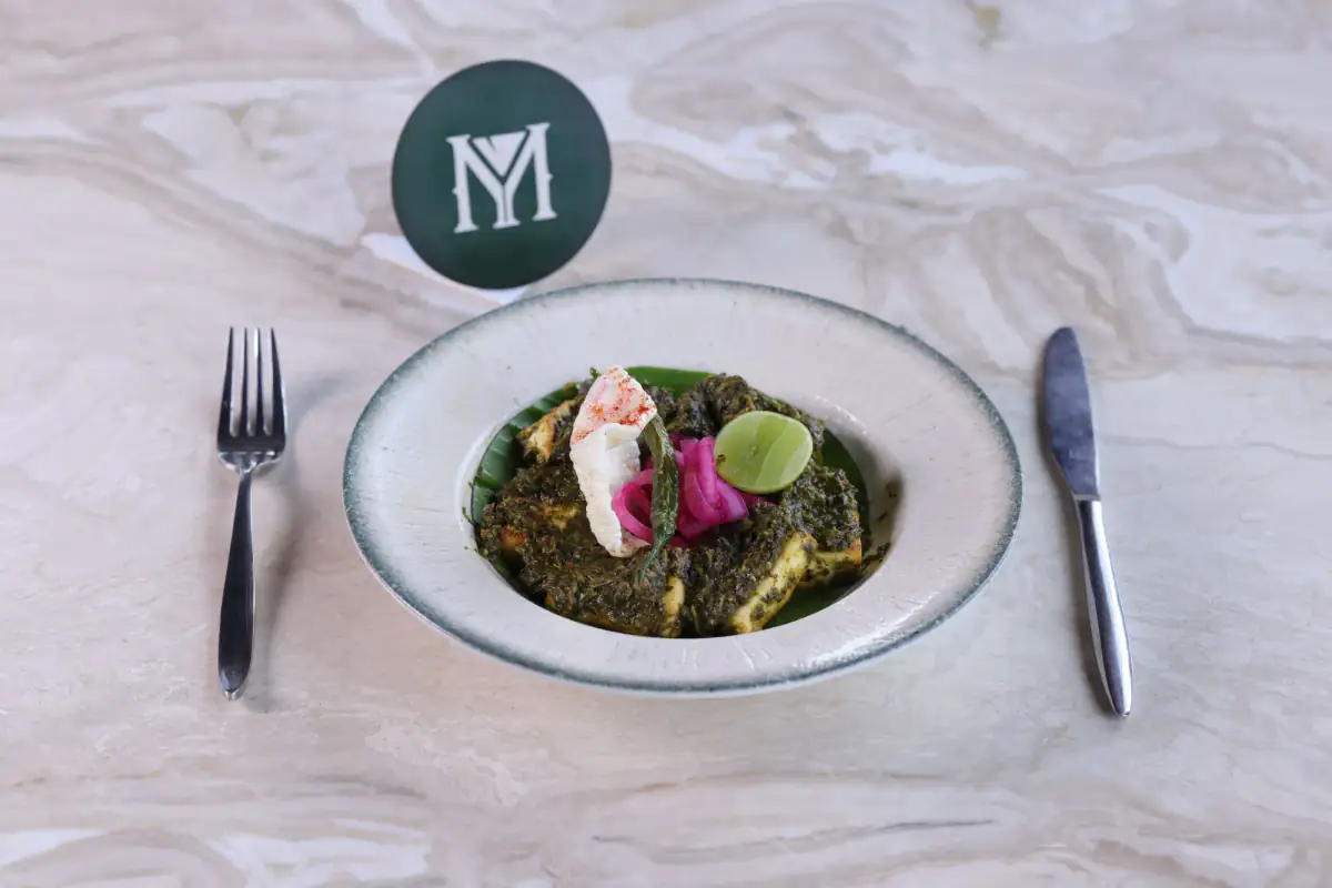 Gongura Paneer at The Mill Rooftop Lounge, Davangere