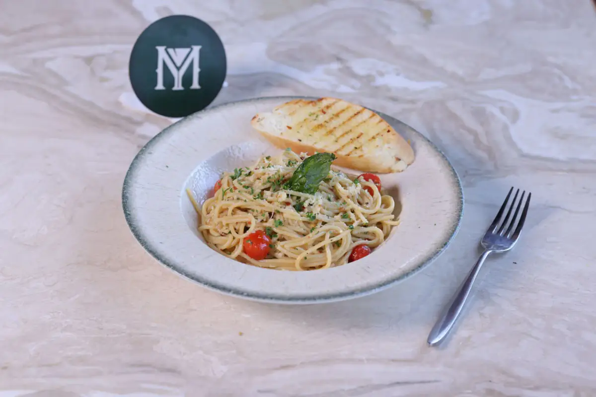 Aglio e Olio at The Mill Rooftop Lounge, Davangere