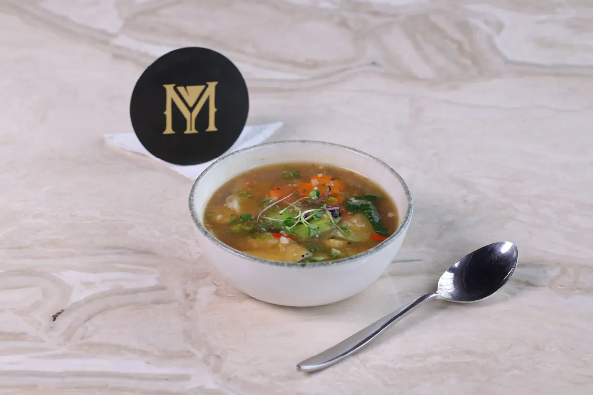Steamed Cantonese Gravy at The Mill Rooftop Lounge, Davangere