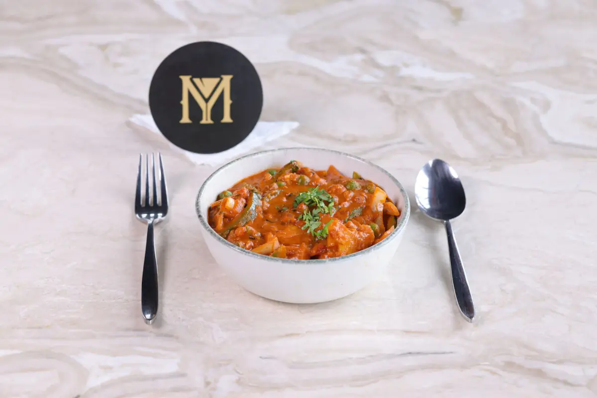 Mixed Vegetable Khurchan at The Mill Rooftop Lounge, Davangere