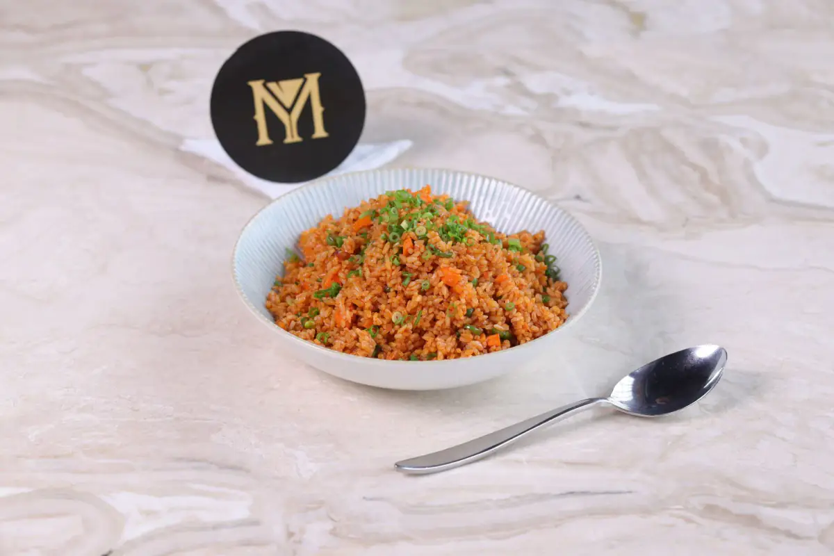 Schezwan Fried Rice at The Mill Rooftop Lounge, Davangere