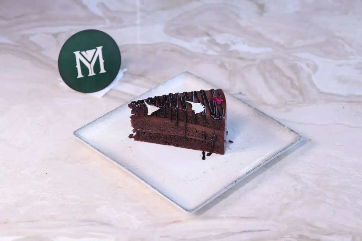 Chocolate Gateau at The Mill Rooftop Lounge, Davangere
