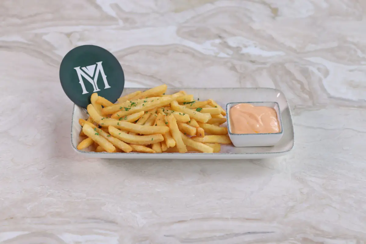 French Fries at The Mill Rooftop Lounge, Davangere