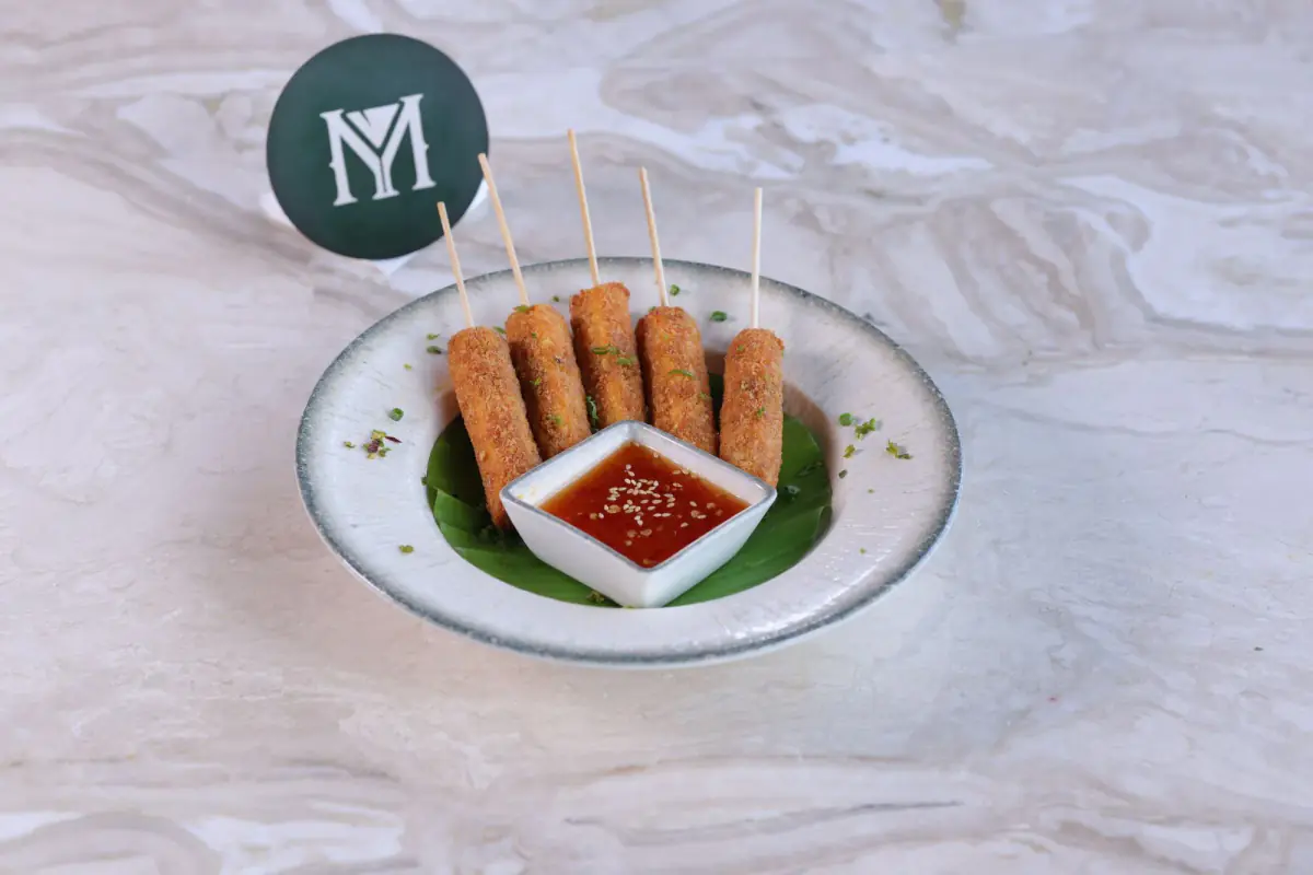 Crispy Paneer Fingers at The Mill Rooftop Lounge, Davangere