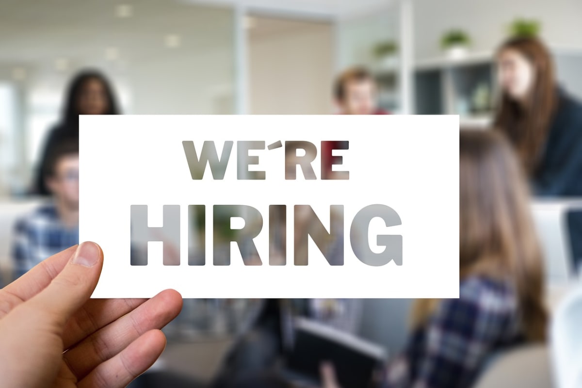 Graduates job interview office
