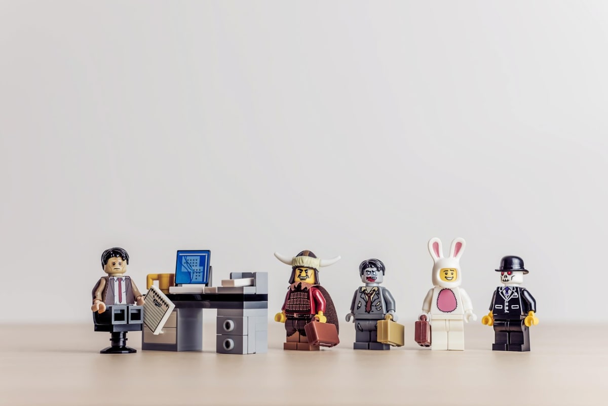 Job interview panel office