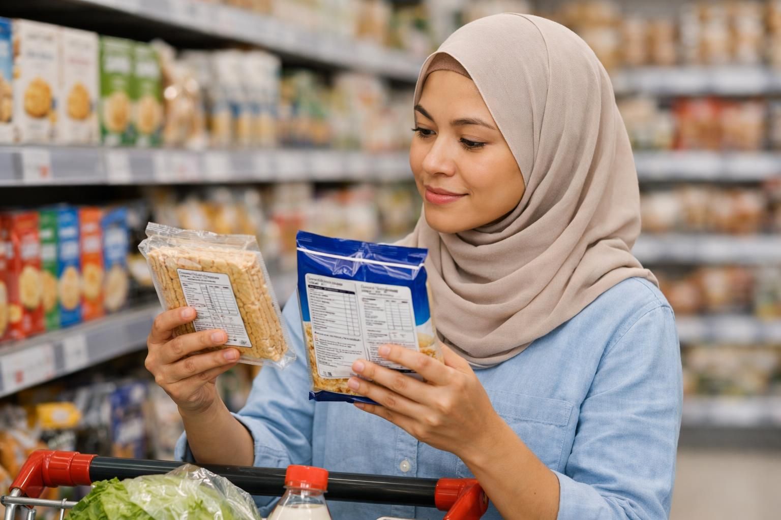 How to Compare Packaged Foods Using the Per-100g Nutrition Column