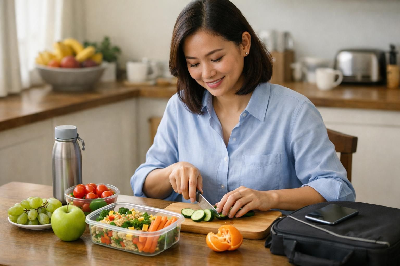 Easy Ways to Add More Fruit and Vegetables Across a Busy Day
