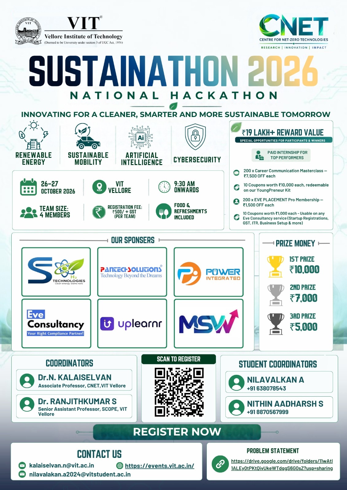 SUSTAINATHON 26 banner