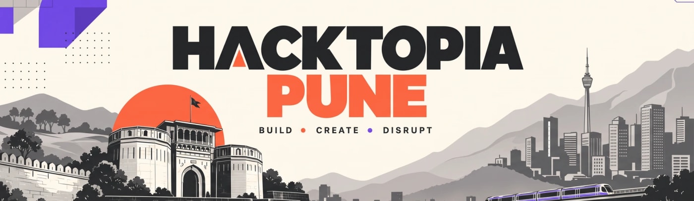 Hacktopia Pune 2026 banner