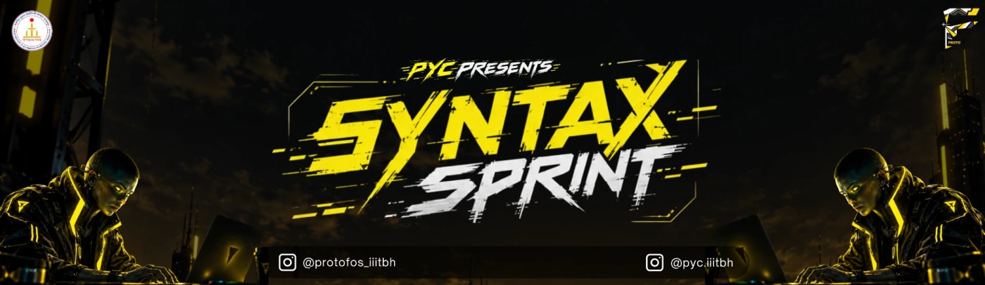 Syntax Sprint banner