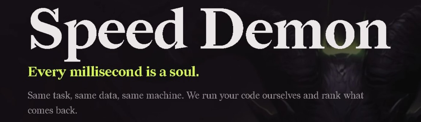 Speed Demon | 72-Hour Hackathon banner