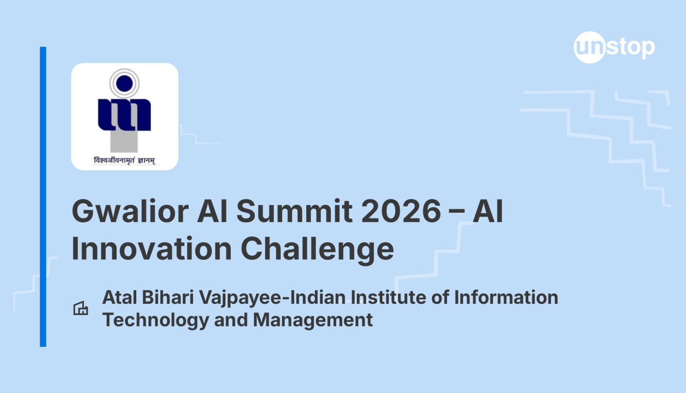 Gwalior AI Summit 2026 – AI Innovation Challenge banner