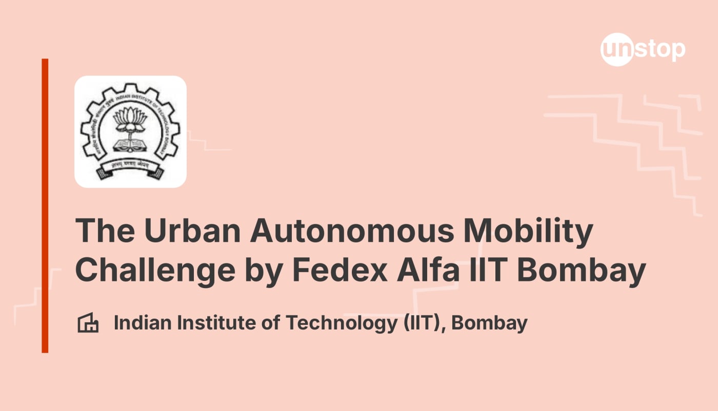 The Urban Autonomous Mobility Challenge by Fedex Alfa IIT Bombay banner